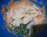 A picture of step 5 of Aalu Matar Ke Pakoray.