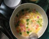 ভেজ চিজী অমলেট (veg cheese omelette recipe in Bengali) রেসিপির ধাপ 4 ছবি