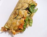Foto del paso 6 de la receta: Sándwich de calabacín, salmón y queso emmental