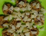 A picture of step 5 of Rice tikki chaat.
