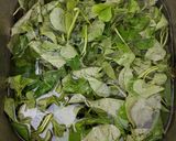 Hình bước làm 1 của món Khoai lang nấu moi/tép/tôm nhỏ