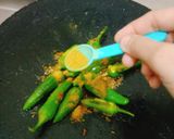 A picture of step 10 of Mirchi Masala.