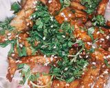 A picture of step 3 of Honey Chili Potato.