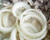 รูปขั้นตอนการทำที่ 3 ของ ข้าวหน้าหมูหมักนมถั่วเหลือง