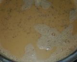 A picture of step 3 of Karak Chai.