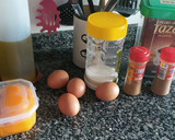 Foto del paso 1 de la receta: Bizcocho de calabaza y chocolate al microondas