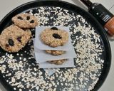A picture of step 3 of Banana oats cookies.