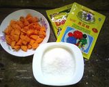 Foto langkah ke 1 dari resep Carrot Pudding.