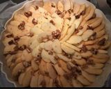 Une image de l'étape 7 de Tarte aux pommes, noix et crème de marrons.
