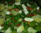 A picture of step 3 of Veg dum biryani.