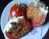 Foto del paso 4 de la receta: TOMATES RELLENOS con Puré y Sardinas