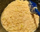 Une image de l'étape 2 de [ONE POT] Orzo aux épinards & duo de fromages frais.
