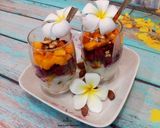 Hình bước làm 1 của món Sữa chua trái cây thanh mát đẹp da, giữ dáng