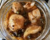 A picture of step 2 of California Farm Persian Pickled Garlic.