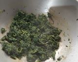 A picture of step 2 of Mustard Greens.
