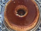 Flan de leche chocolatada