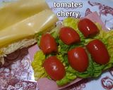 Foto del paso 3 de la receta: Sandwichs primavera (jamón, queso, tomate lechuga)