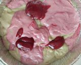 Foto del paso 5 de la receta: Torta de banana🍌 y mora🍒 marmoleada sin huevo y sin horno🧁🍒🍯