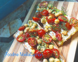 Foto del paso 3 de la receta: 🌿Bruschetta de garbanzos y tomatitos 🌿