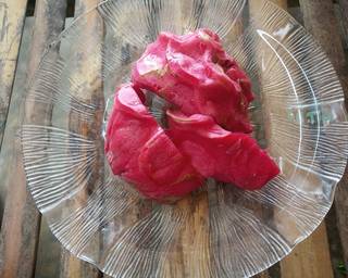 Cendol Kulit Buah Naga - Step 1