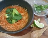 A picture of step 6 of Sopa de fideo.
