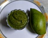 A picture of step 2 of Raw mango chutney.