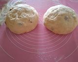 Foszlos fonott mazsolás kalács recept fázis 3 fotója