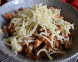 Foto del paso 4 de la receta: Espirales integrales con pollo, tomate y emmental