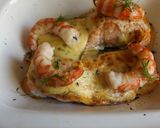 Foto del paso 3 de la receta Salmón al horno con patatas y mayonesa al eneldo