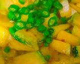 A picture of step 3 of Pumpkin sabji.