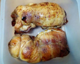 Foto del paso 10 de la receta: Pollo relleno con verduras y bacon