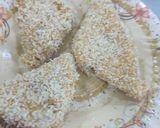 A picture of step 4 of Chicken pattice.