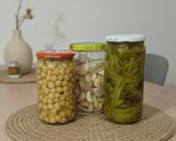 Foto del paso 1 de la receta: Cocina de subsistencia: Borrajas y Garbanzos de Bote