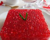 Foto langkah ke 5 dari resep Puding Mutiara Merah Putih 🇮🇩.