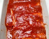 Une image de l'étape 5 de Roulade de jambon pâtes grecques.