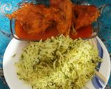 عکس مرحله 7 از دستور خوراک مرغ و شوید پلو