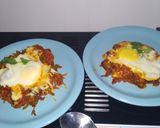 A picture of step 4 of ShakShuka.