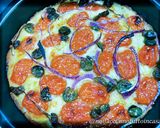 A picture of step 4 of Gluten-Free Focaccia Pugliese.