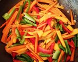 Foto del paso 3 de la receta: Fideos con verduras salteadas