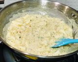 A picture of step 11 of Eggless: 'Italian Potato Gnocchi' or 'Gnocchi di Patate' (Pasta) in the 'Piedmontese' Style.