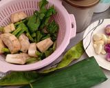 Foto langkah ke 1 dari resep Lodeh Tempe Cabe Ijo.