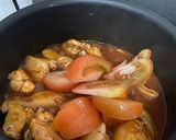 Gambar langkah 5 resipi Sweet Tomato Chicken.