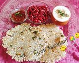 A picture of step 5 of Sago (Sabudana) paratha 😋😋😋😋.
