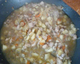 Foto del paso 7 de la receta: Cilindros de Calabacín rellenos de pollo y verduras varias