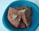 Foto del paso 2 de la receta: Tortilla de avena sabor banana y chocolate
