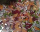 A picture of step 3 of Poha Uttapam.
