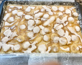 Foto del paso 7 de la receta: Pastel de plátano y manzana sin amasar