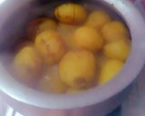 A picture of step 2 of Kolkata style special biryani.