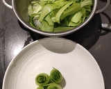 A picture of step 1 of Cucumber Roll.