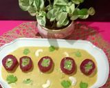 A picture of step 8 of Beetroot Paneer Shaam Savera Kofta Curry.